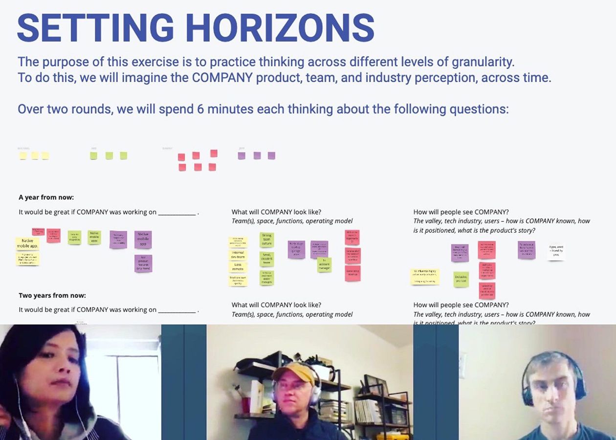 Mastering virtual workshops